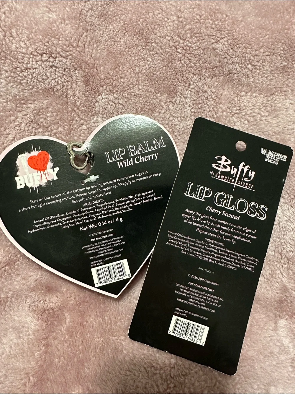 Buffy the Vampire Slayer lip set